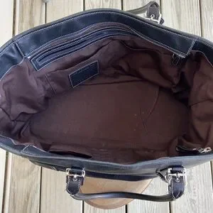 Coach | Bags | Vintage Coach Purse 531 Hampton Black Leather Carry